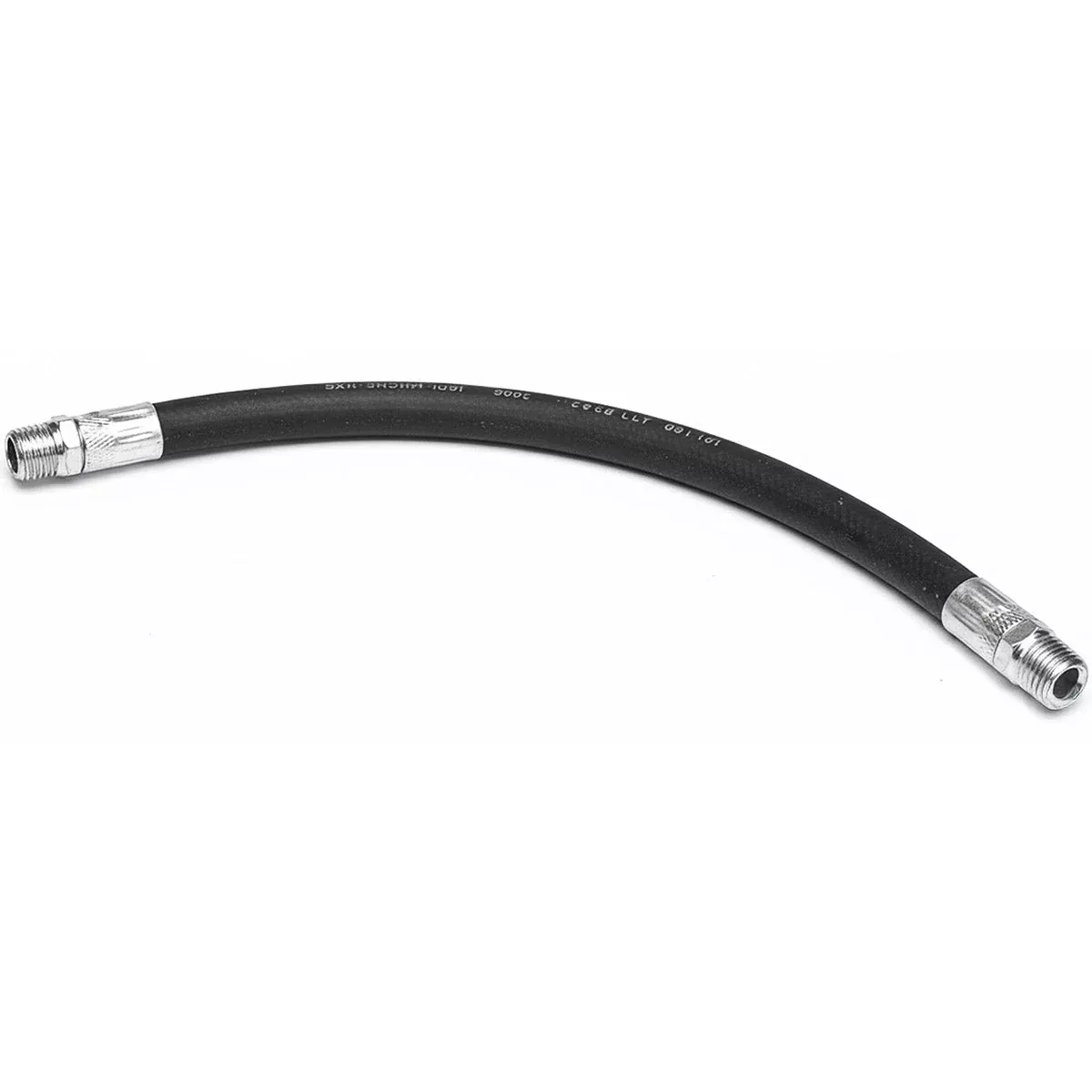 1/2 INCH X 36 INCH 2-WIRE RIGID END HYDRAULIC HOSE ASSEMBLY