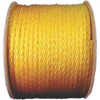 1 /4 Inch Hollow Braided Polypropylene Rope - 1000 Foot Spool