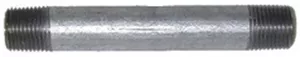 1 /8 Inch MNPT 4 Inch Galvanized Steel Pipe Nipple