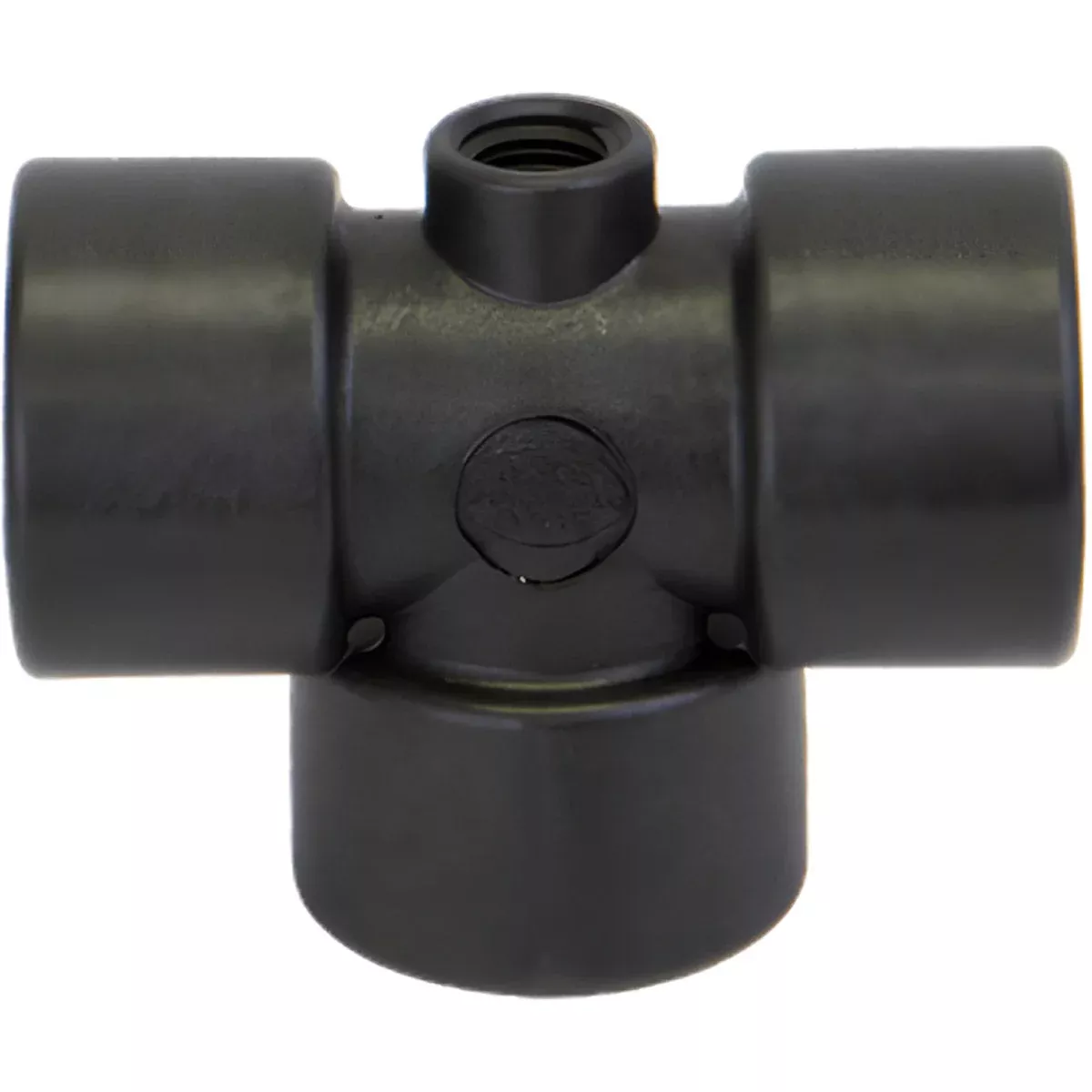1" GAUGE TEE WITH GAUGE PORT
