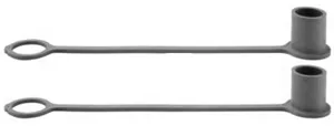 1 Inch Black Rubber Dust Cap for Pioneer Hydraulic Coupling Systems
