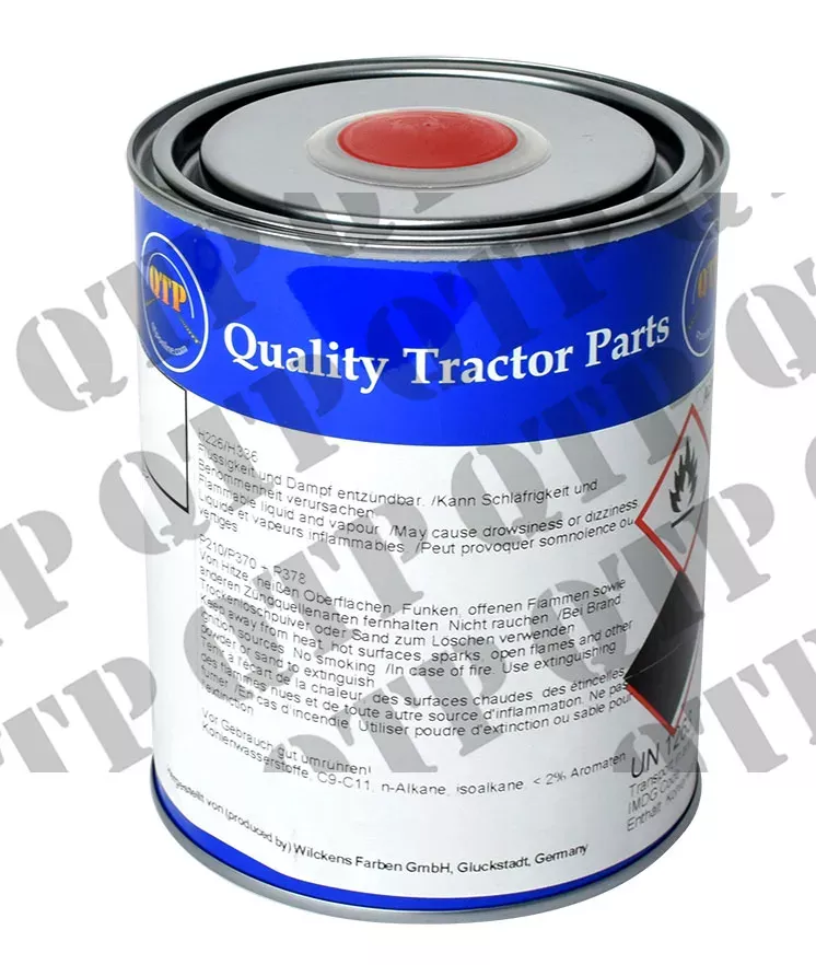1 Liter Zetor Red Tractor Paint