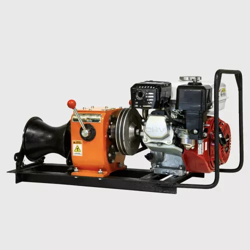 1 Ton Gas Capstan winch 2000 lbs with Electric Starter PWCG1Te