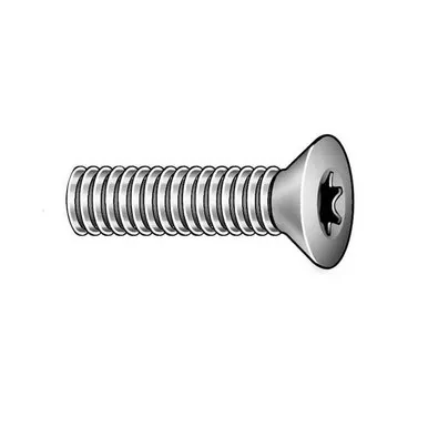 #10-24 x 2-1-2 in Torx Flat Machine Screw, Zinc Plated Steel, 50 PK400718