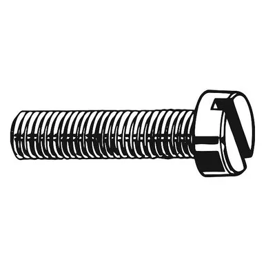 #12-24 x 3-8 in Phillips Flat Machine Screw, Zinc Plated Steel, 100 PKU24670.021.0037