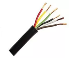 12 Gauge 6-Conductor Trailer Wire Cable - 100 Foot Reel