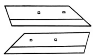 12 Inch Right Hand Plow Share for General Agricultural Moldboard Plows