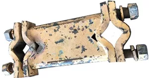 13 Inch Bar Spacer with Welded Straps for Mower Deck Support