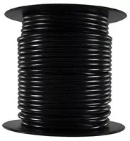 18 Gauge Black Primary Wire - 100 Foot Spool for Electrical Repairs and Accessories