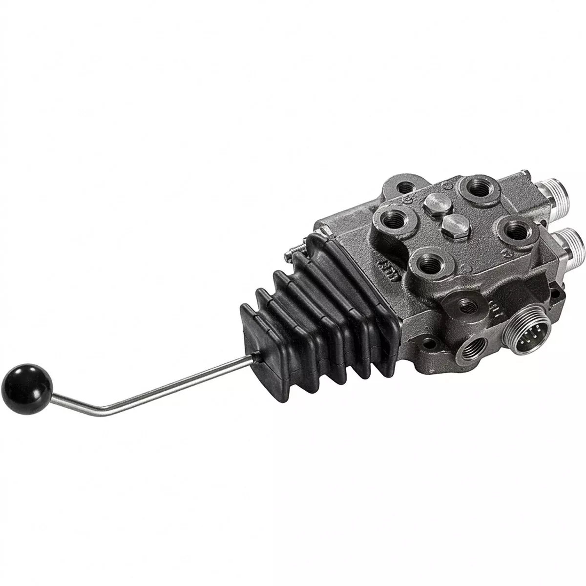 2 SPOOL HYDRAULIC VALVE, OPEN CENTER, WITH JOYSTICK