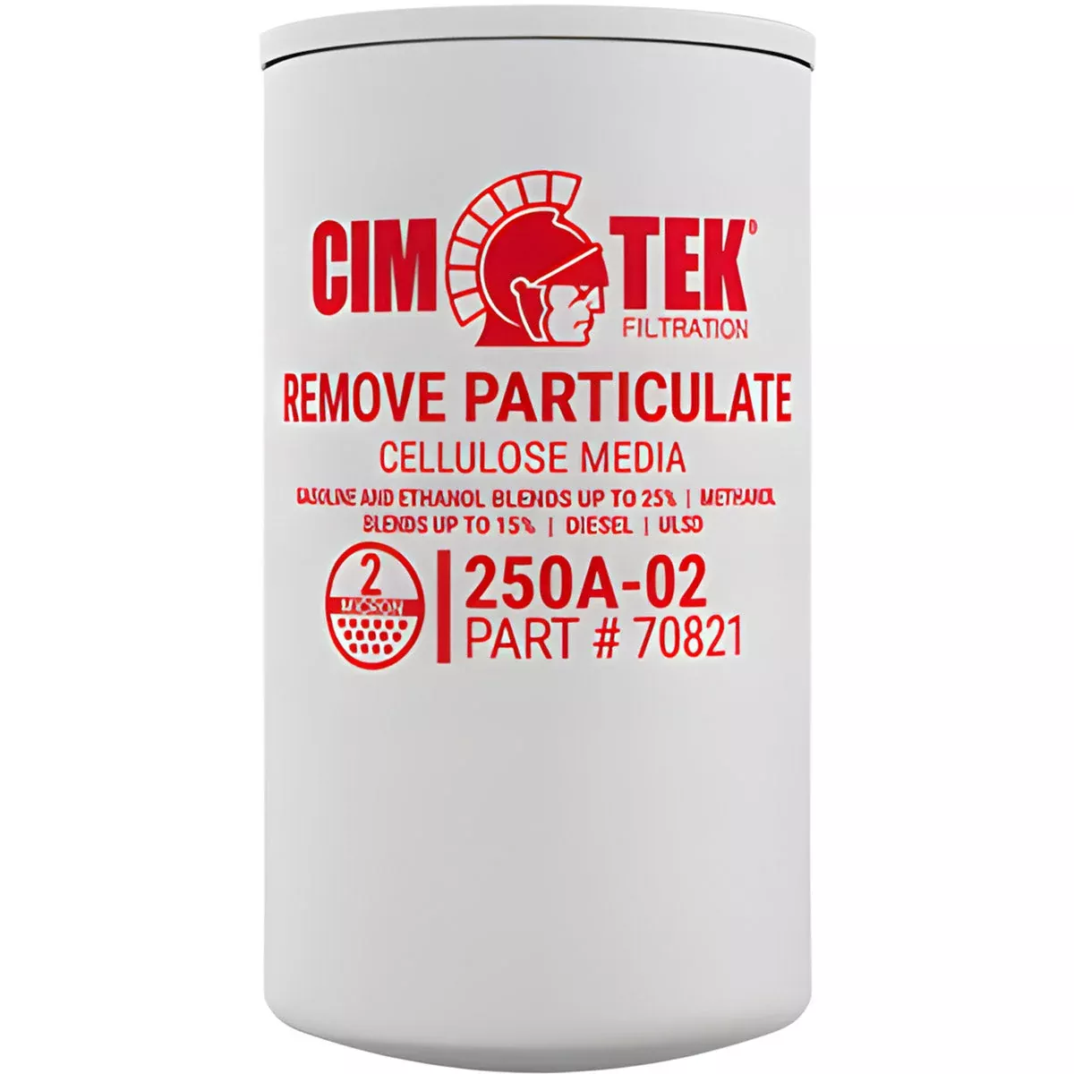 250A SERIES FUEL TRANSFER PUMP FILTER - 1" FLOW - 2 MICRON