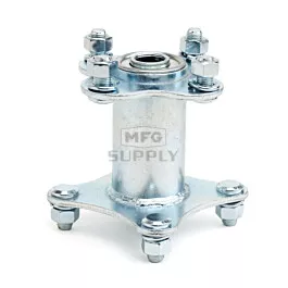 4 Bolt Hub For 5" & 6" Steel Wheels, 5/8" ID Bearings