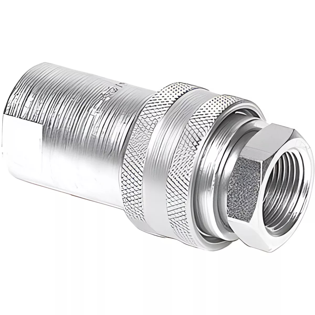 4000 SERIES QUICK COUPLER WITH POPPET TIP - 1/4" BODY x 1/4"-18 NPT THREAD