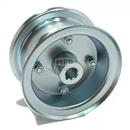 5" Steel Multi-Purpose Wheel, 3/4" Live Axle Hub
