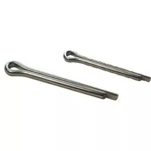 50 PIECE AGRICULTURAL COTTER PIN ASSORTMENT - PLAIN STEEL
