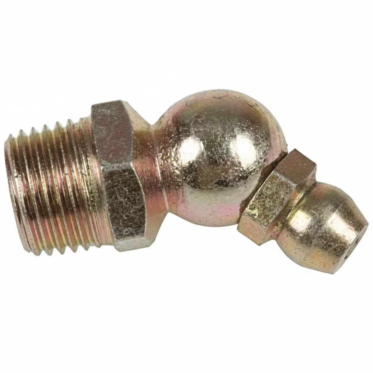 6MM METRIC 45° GREASE ZERK - BAG 10