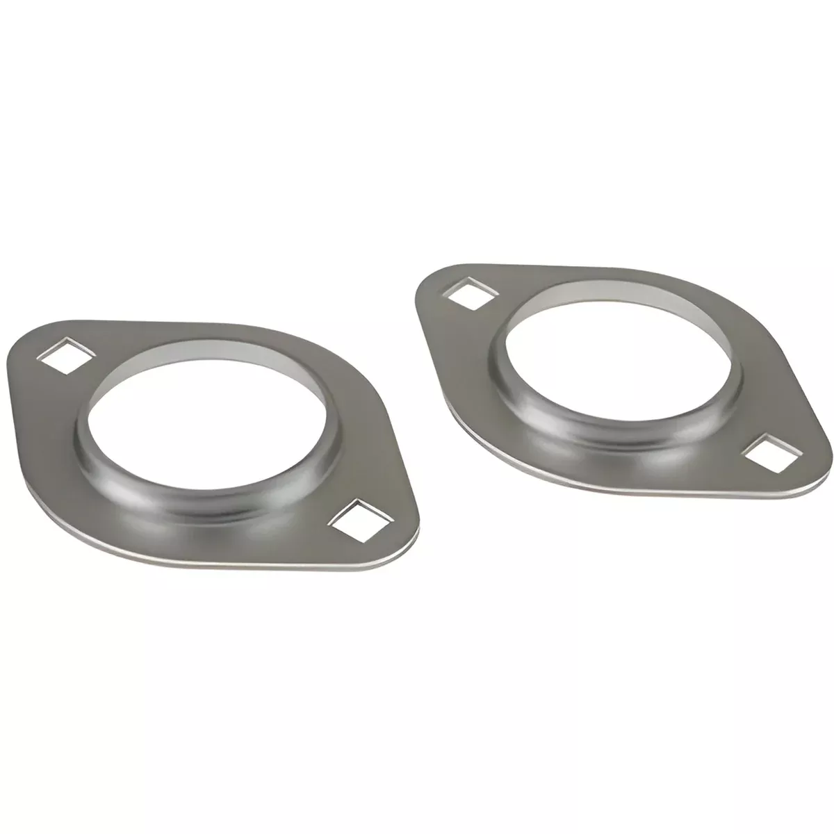 72MM 2-HOLE BEARING FLANGE PAIR