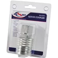 AGSMART QUICK COUPLER BODY - 1/2" BODY x 1/2"-14 NPT - VISIPACK