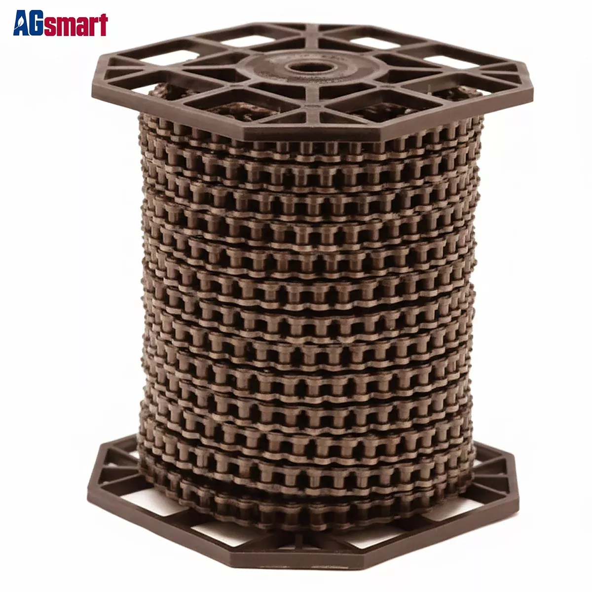 AgSmart Roller Chain - #60 x 100' Reel, priced per foot
