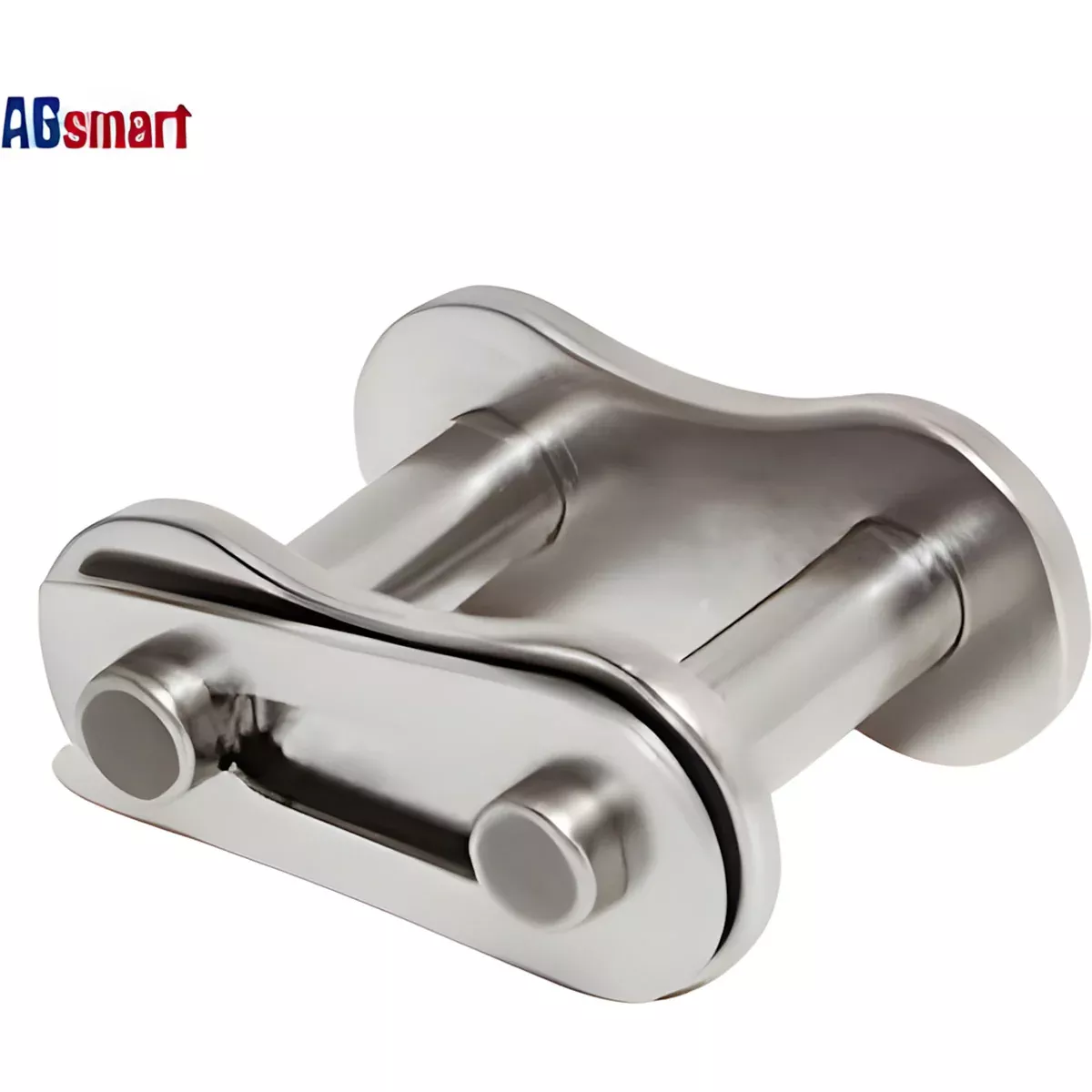 AgSmart Roller Chain Connecting Link - #A2050 Single Strand, Double Pitch, Stainless Steel, 1-Pack