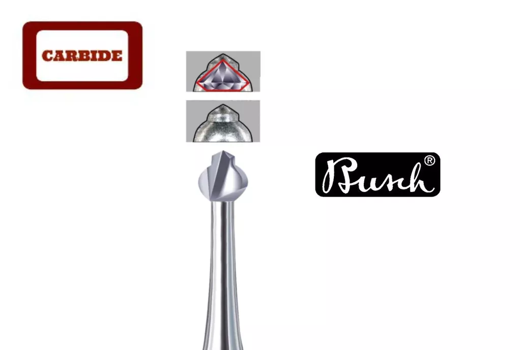 Busch #447AU - Carbide Pavé Cut Burs