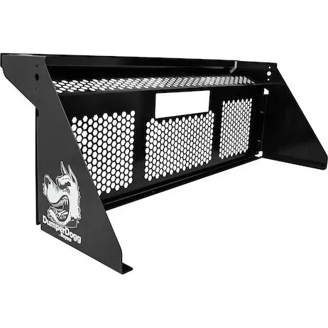 Buyers 5531010 Black Steel Bolt-On Cab Guard for DumperDogg