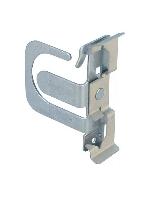 Caddy MCS1008Z MC/AC Cable Support Bracket with Rod/Wire Clip, 14-3 to 10-2 MC/AC, 8 Cable, 1/2", 5/8" Rod