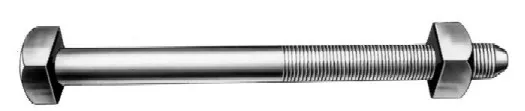CHANCE DF2B16 BOLT, MACHINE, SQ HEA