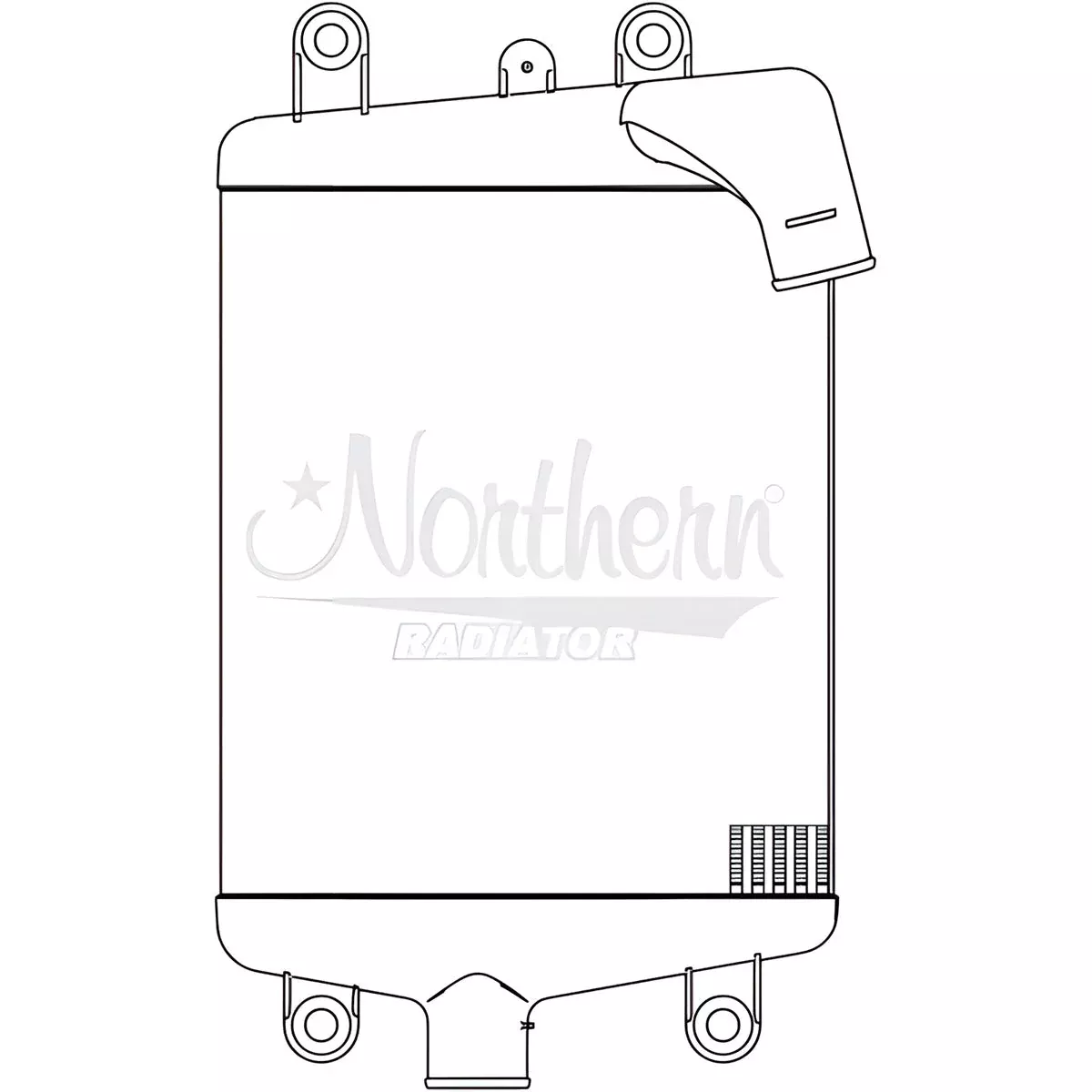 Charge Air Cooler for Caterpillar - 4334242 – D11T
