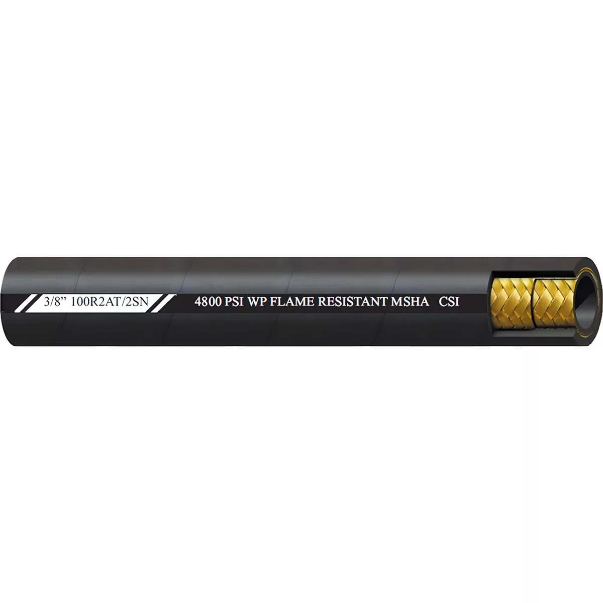 Couplamatic Hydraulic Hose - 3/8" x 400', CSI 100R2AT