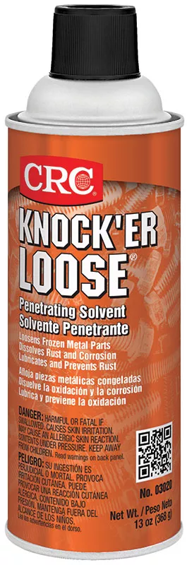 CRC 1003269 (03020) Knock'er Loose Penetrating Solvent, 13 Wt Oz
