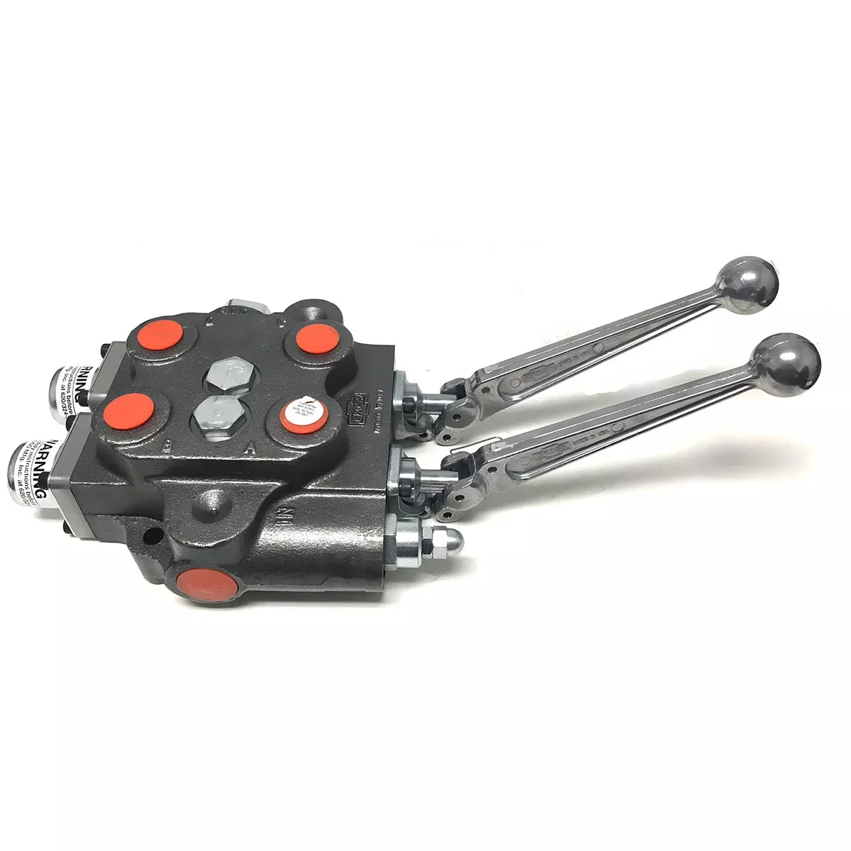 Cross Hydraulic Control Valve (136250)- Two Spool, Open Center