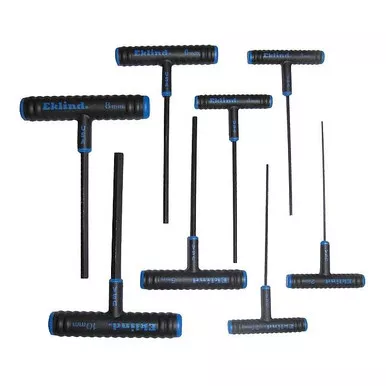 Eklind 8 Piece Metric T-Shape Hex Key Set, 64608 64608