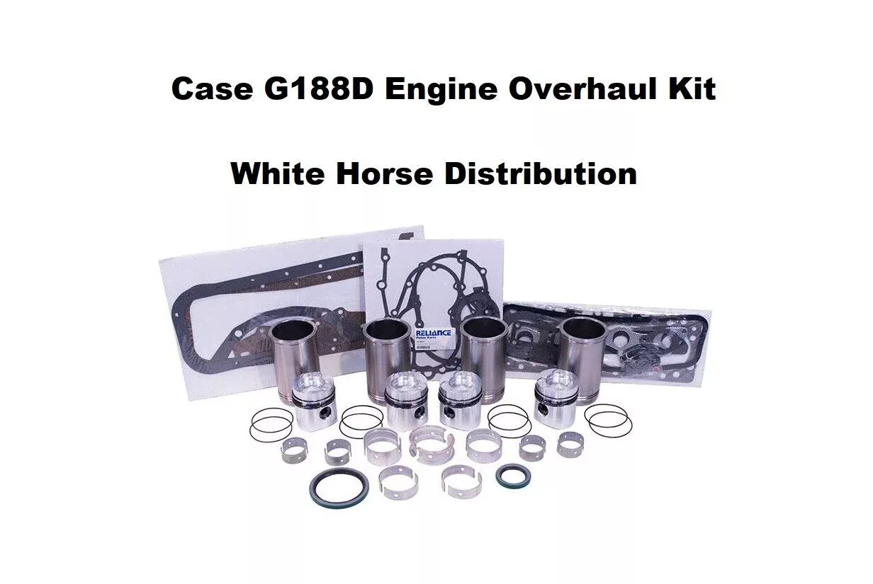 Engine Overhaul Kit STD fits Case 430 Tractor with G188D Engine