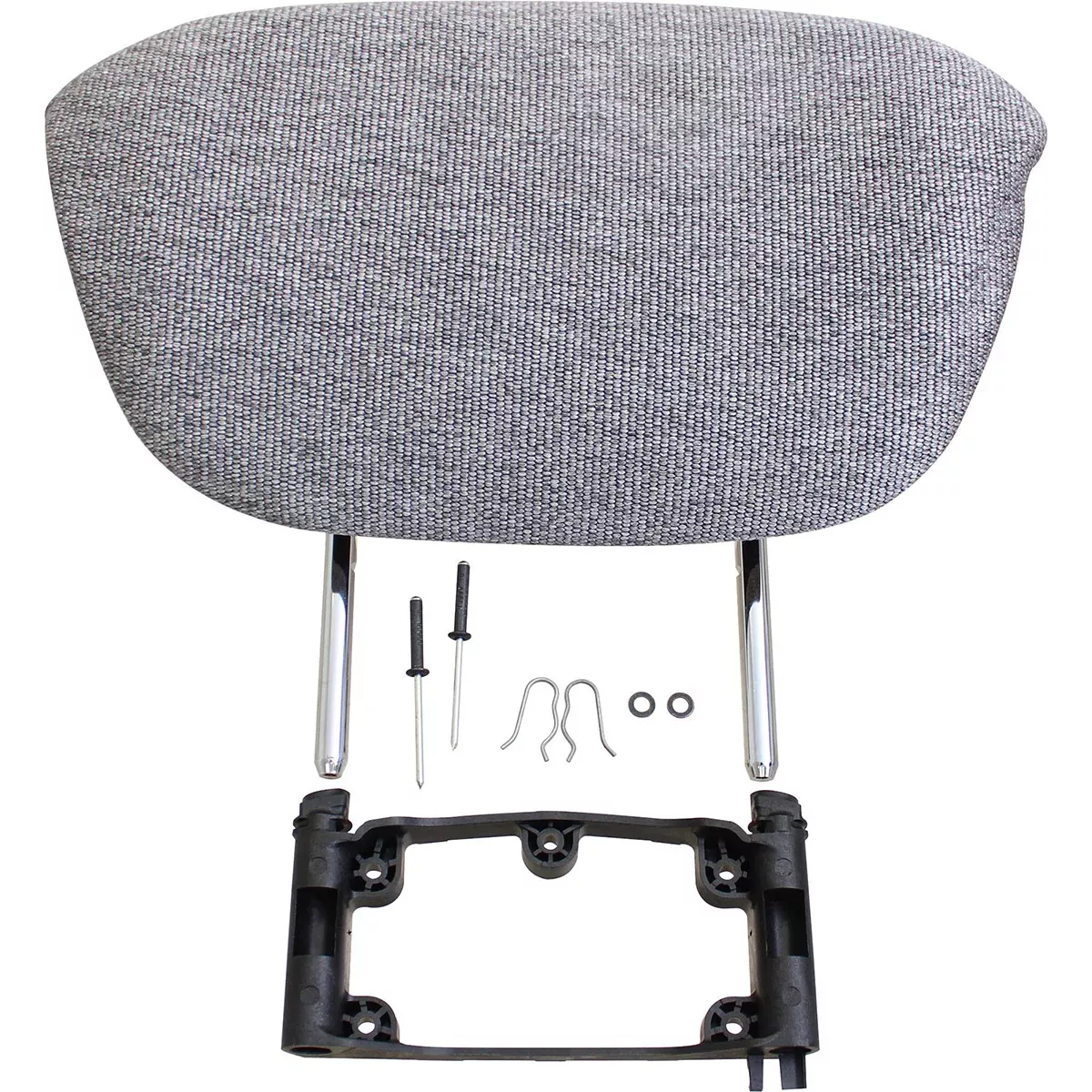 Grammer Tractor Seat Backrest Extension - Gray Fabric | 1392324