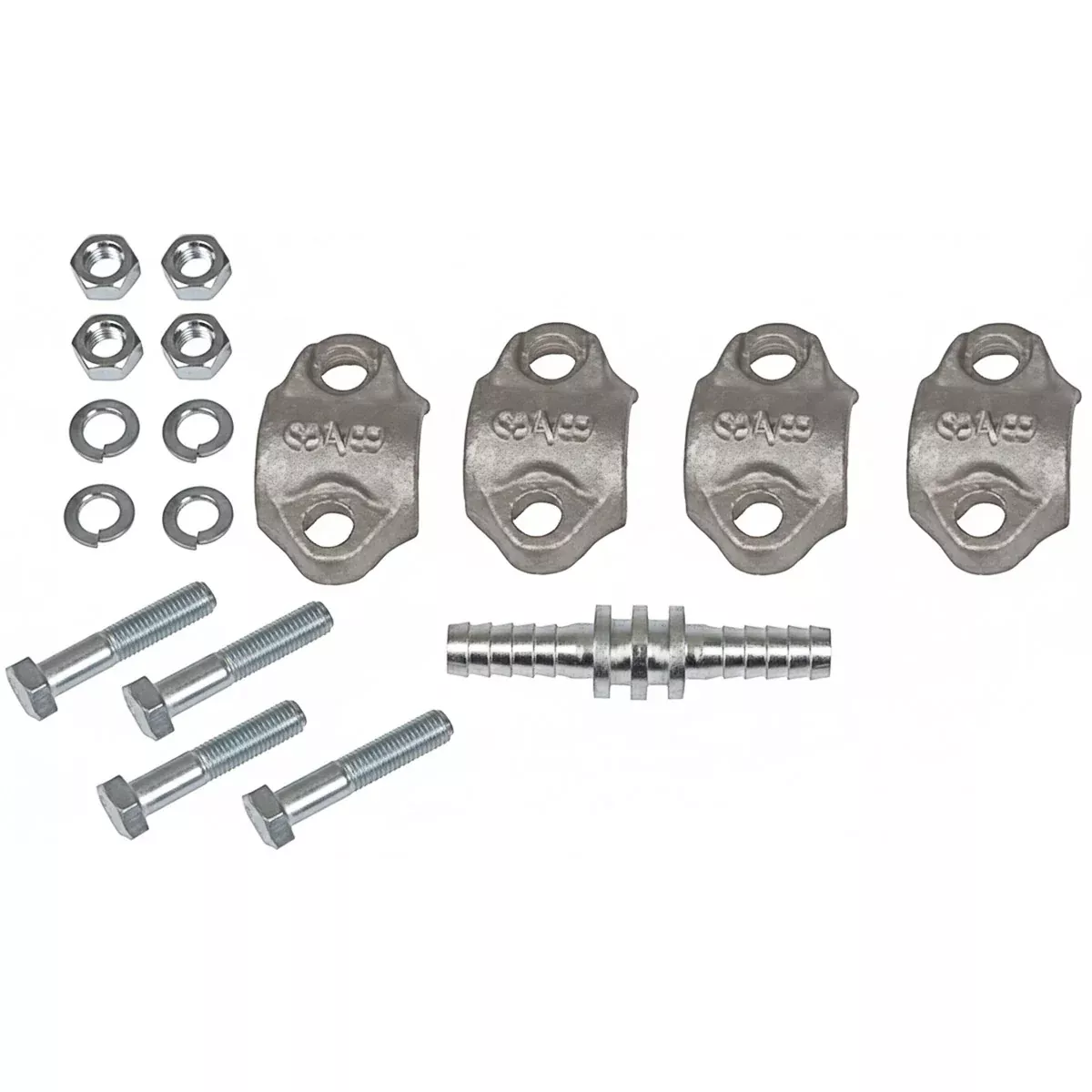 Hydraulic Hose Splice Kit for 3/8" I.D. Hose
