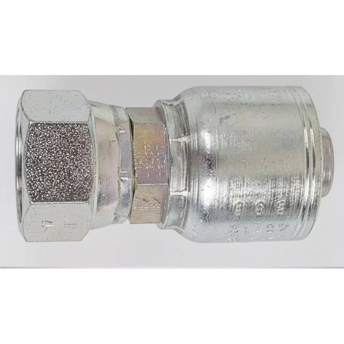 JIC FEMALE WITH 1-1/16 INCH THREAD FOR 3/4 INCH HOSE
