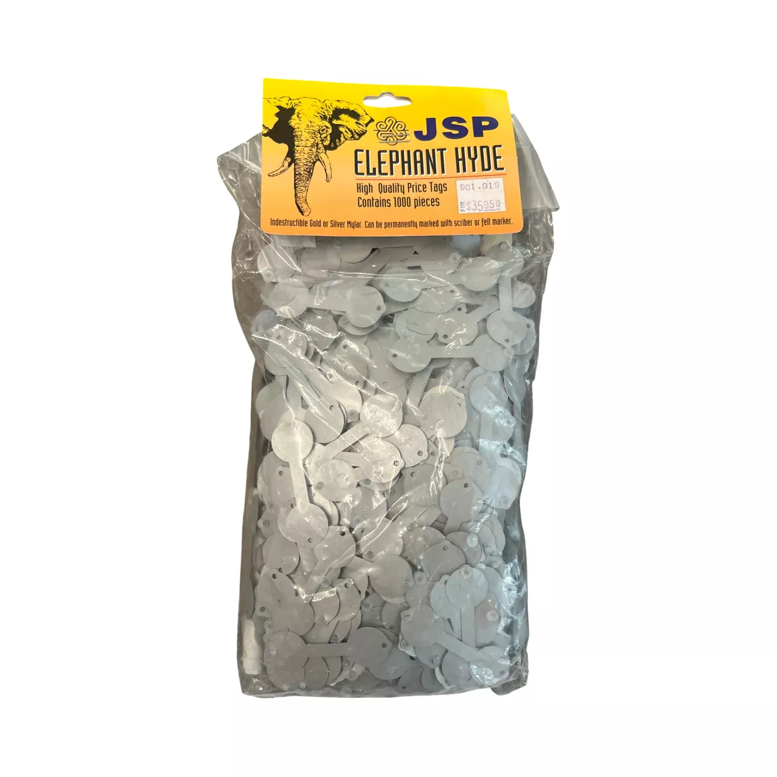 JSP Elephant Plastic Price Tags