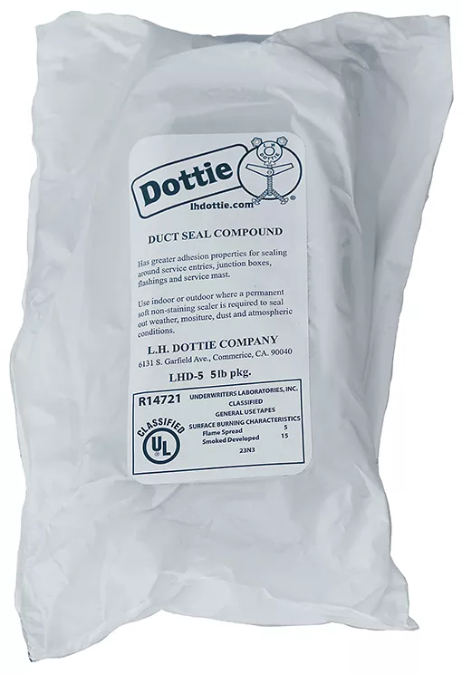 LH Dottie LHD5 5 lb Non-Toxic Duct Seal