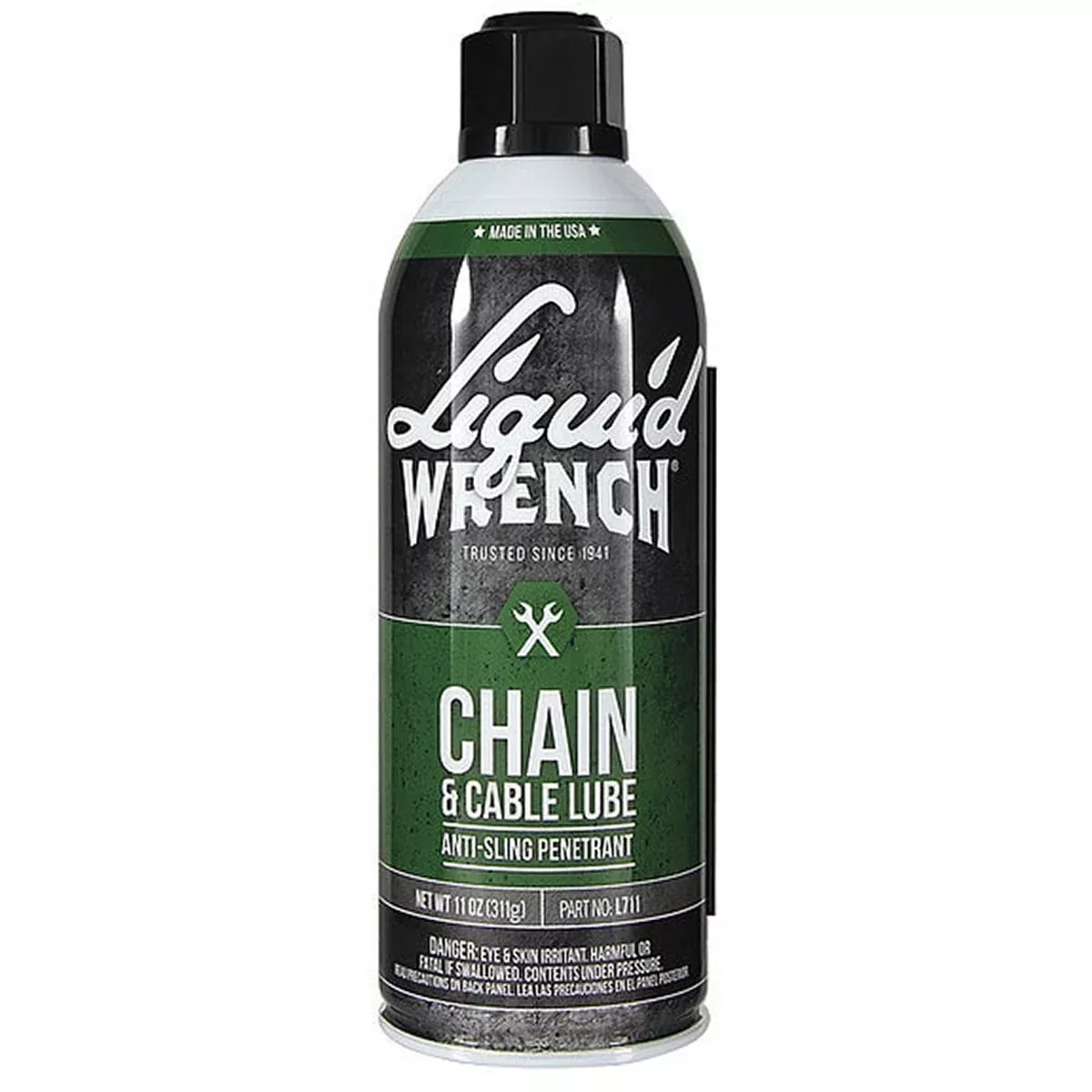 LIQUID WRENCH CHAIN & CABLE LUBE - 11OZ. AEROSOL