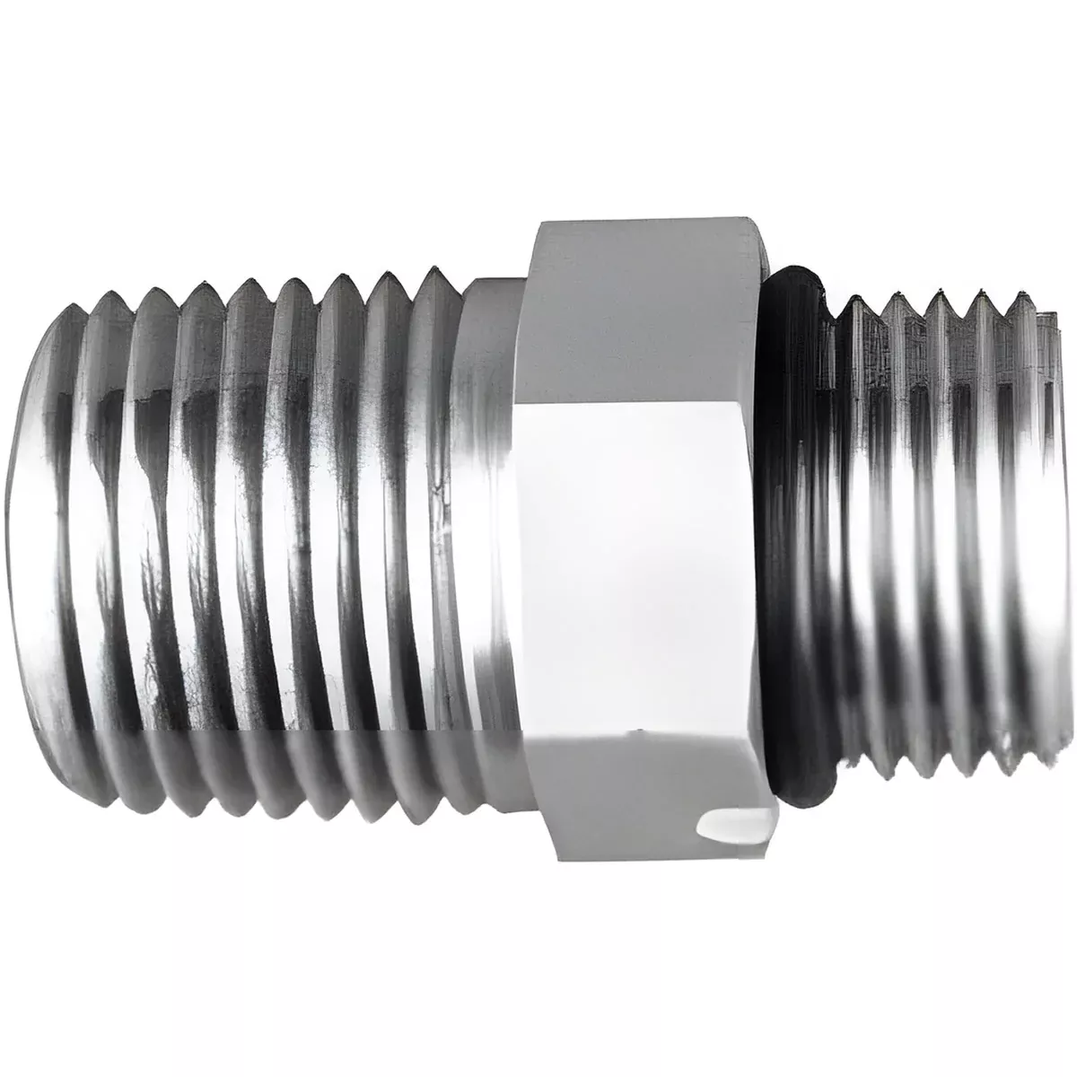 MALE O-RING BOSS X MALE PIPE - STEEL
