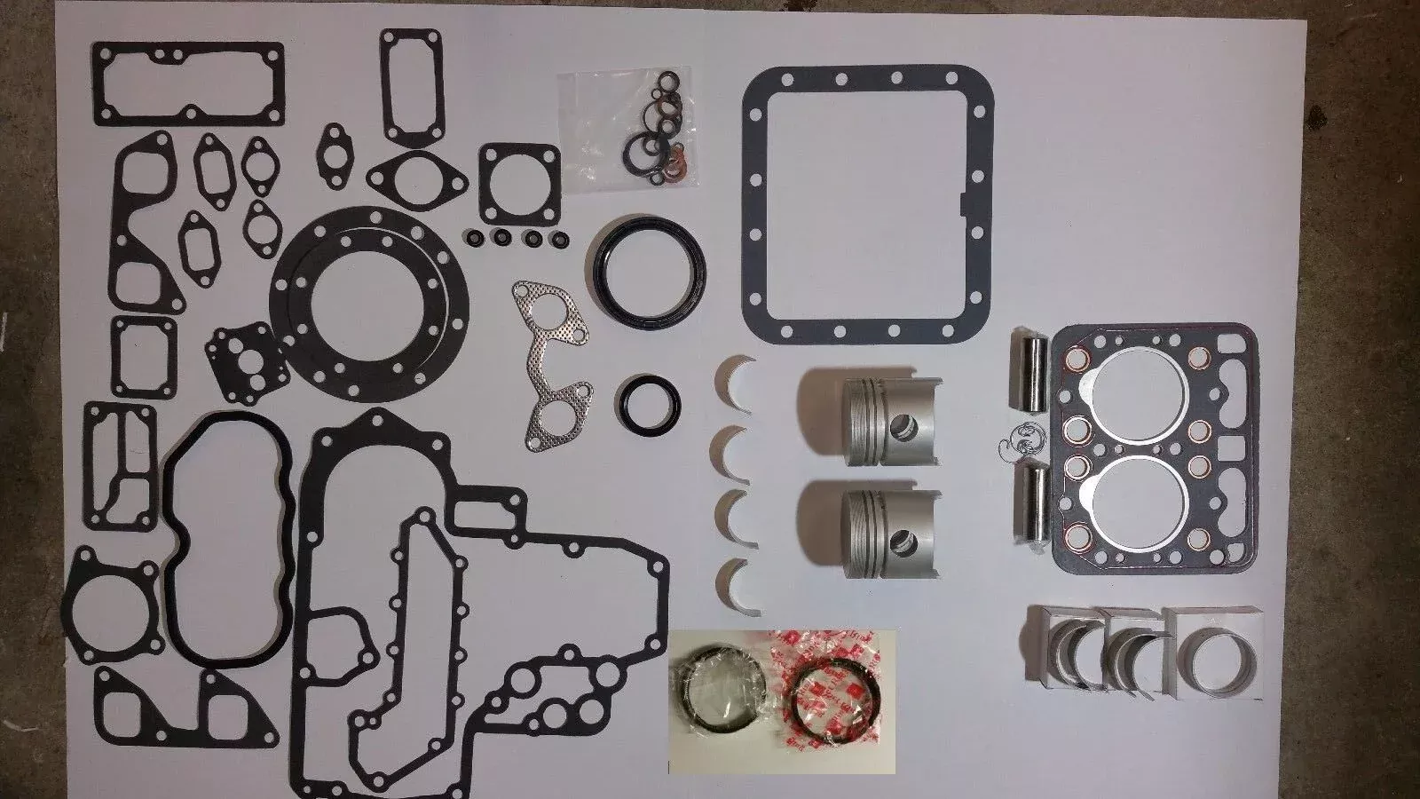 New Kubota L1500 Engine Overhaul Kit STD