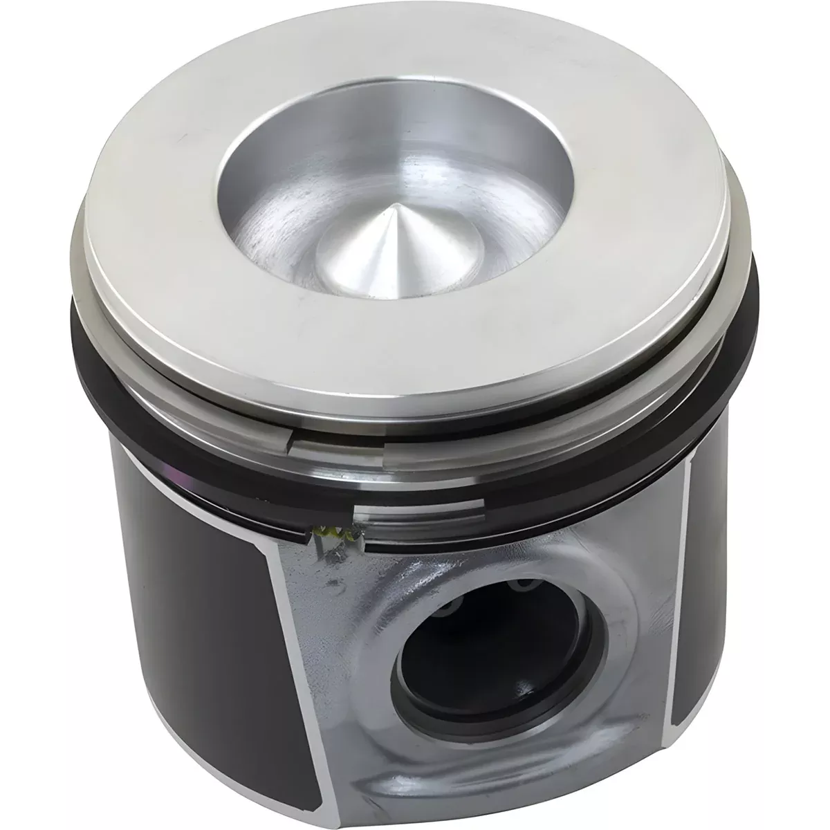 Piston and Rings - 50 MM for John Deere Wheel 244J, 304J | PR1064