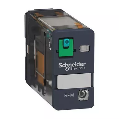 Plug-In, General Purpose Relay, Square, 15 A, 5 Pins, Quick ConnectRPM12JD