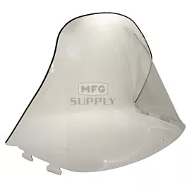 Polaris High 20" Windshield Smoke. New Generation Style Hood.