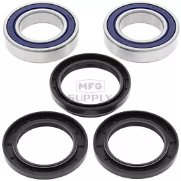 Rear Wheel Bearing Kit with Seals for Honda ATC110/125/185/200/250R and Suzuki ALT-125/185, LT-125/160/185