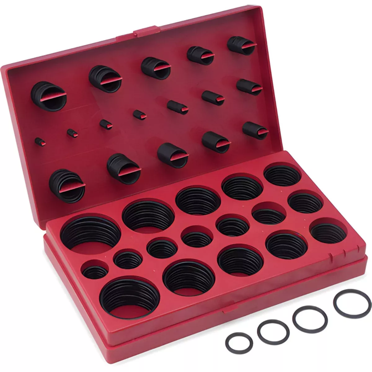 SAE O-RING ASSORTMENT - 407 PIECES