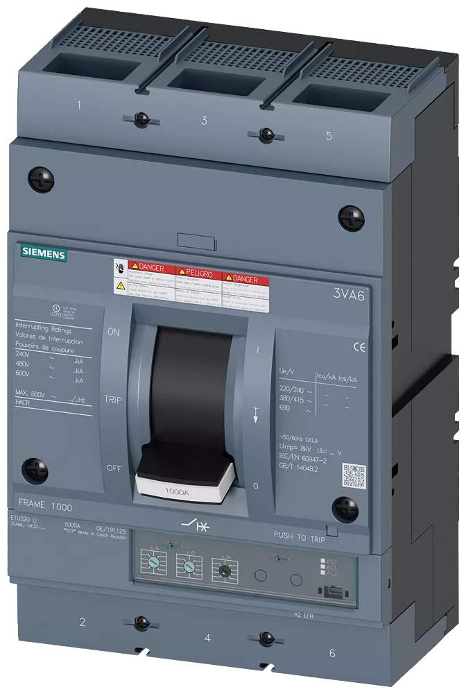 Siemens Ca 3VA66105HL320AA0 3VA6,FS