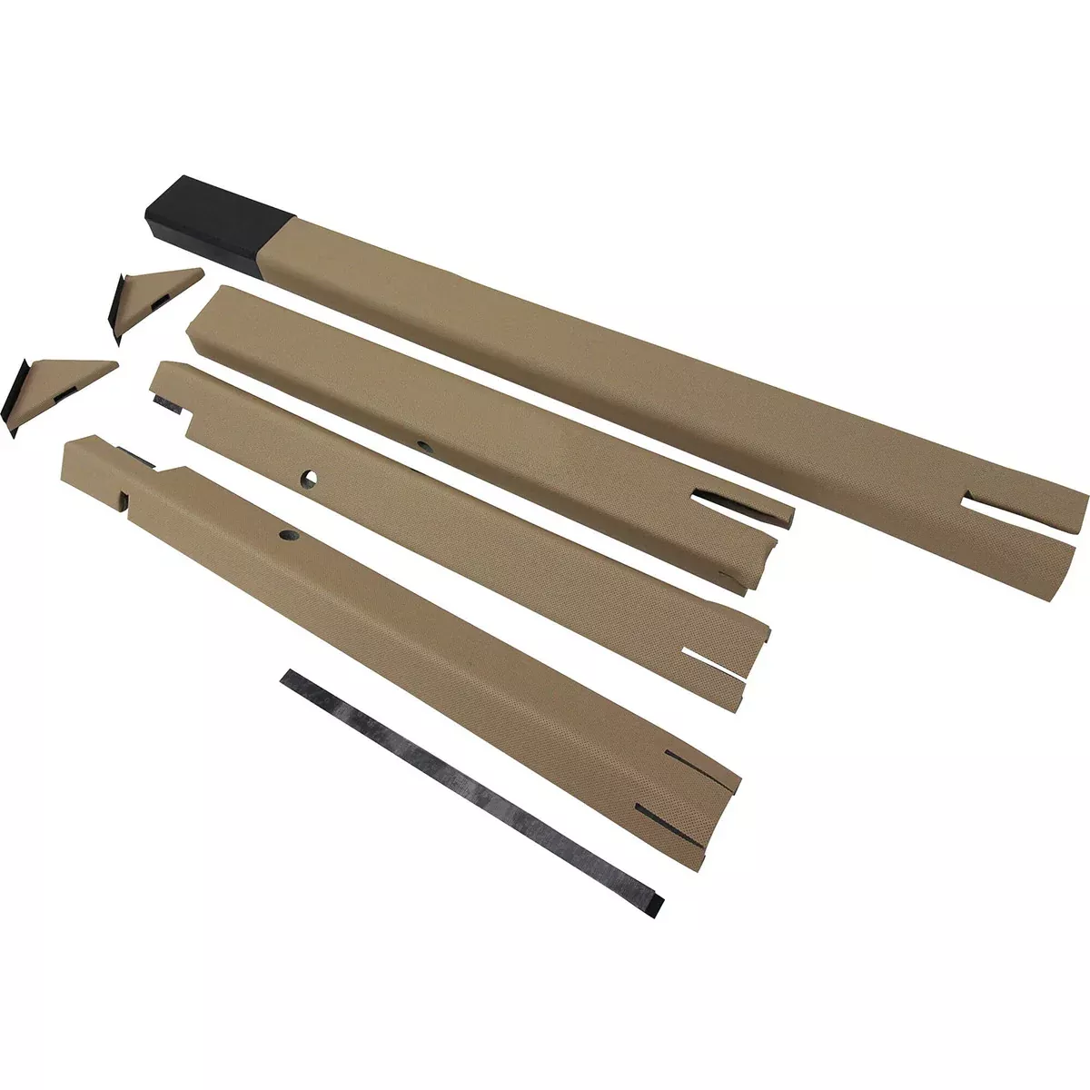 Tan Cloth Corner Post Kit for John Deere 8560, 8760, 8960 | SS20018