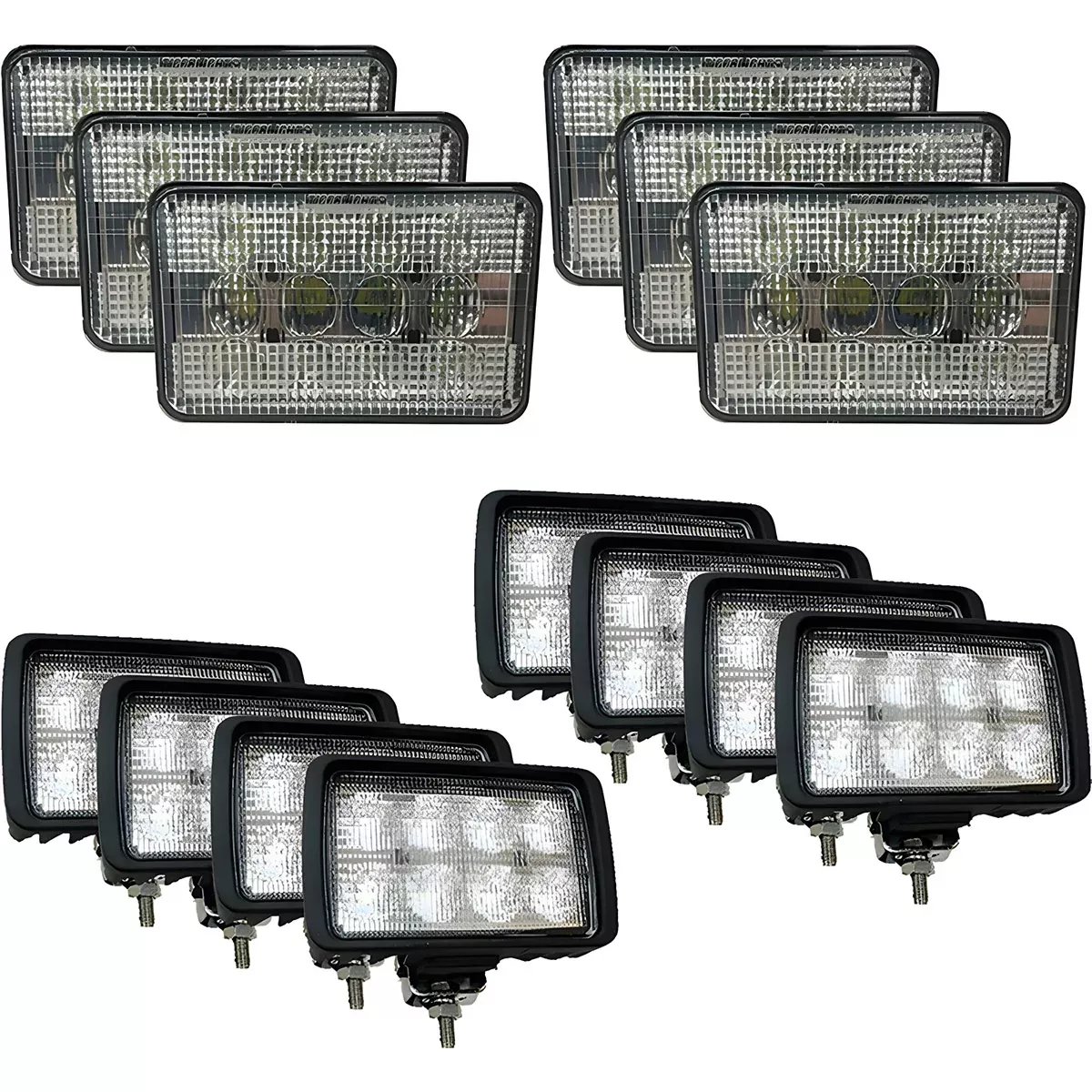 Tiger-Lights Complete LED Light Kit for Case IH 2144+ | TLCASEKIT2